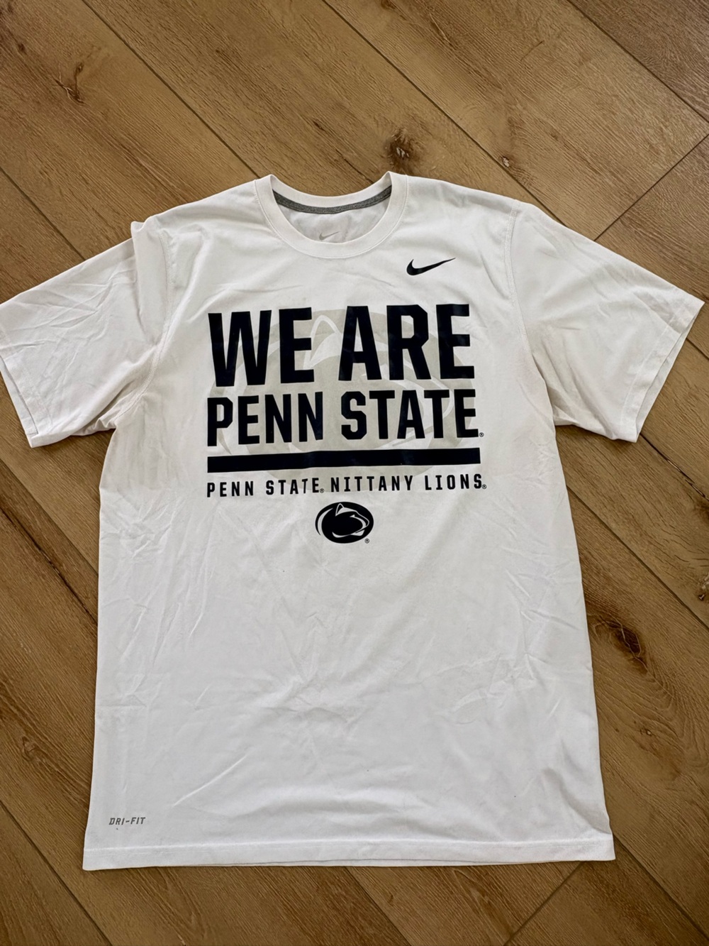 Nike White 'We Are Penn State' Short Sleeve Tee